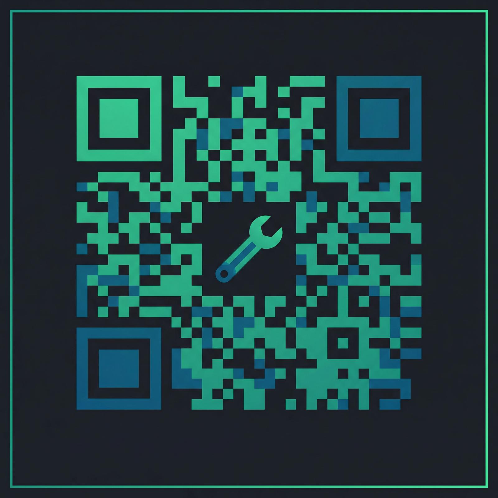 精神小妹商务二维码