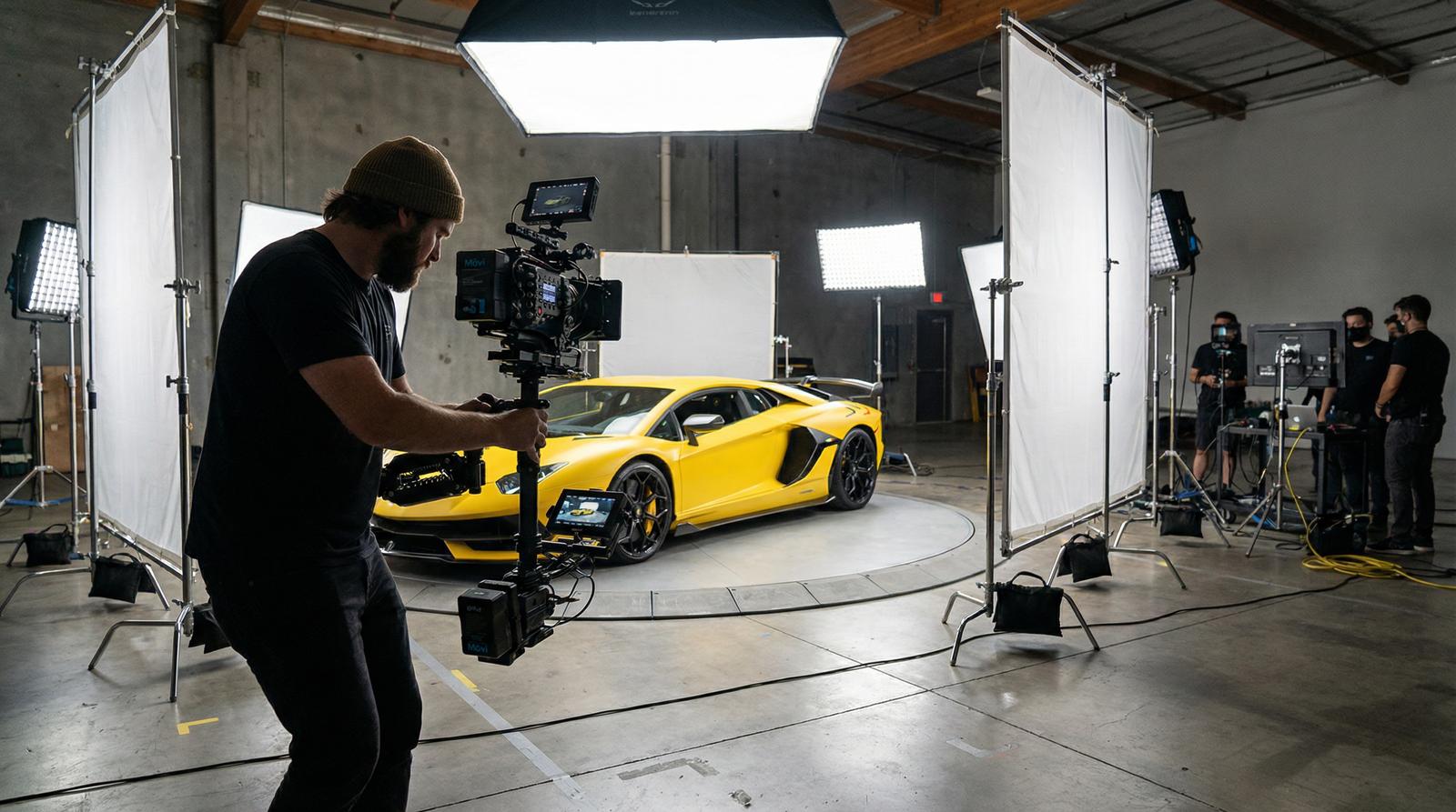 精神小妹视频制作-汽车视频拍摄幕后